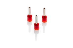 1.0MM RED CORD END