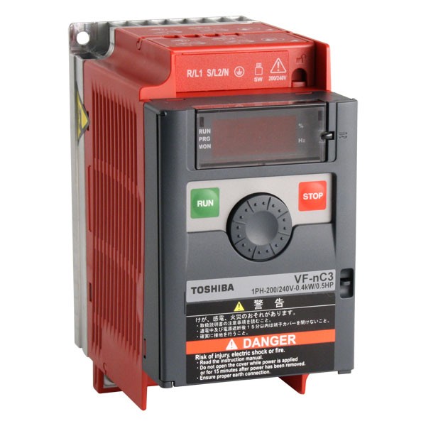 Toshiba VF-NC3 Inverter Drives (0.4 - 2.2 kW)